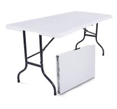 Table pliante - largeur 74cm 